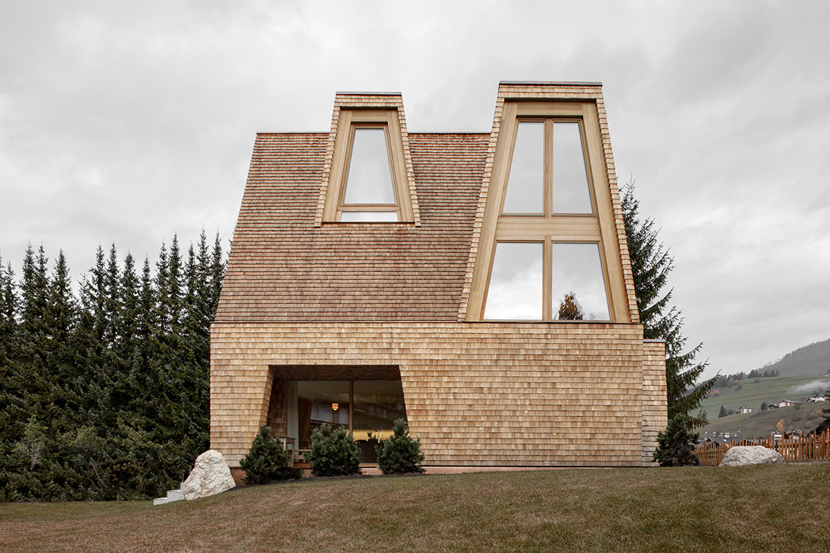 Pedevilla Architekten bauen ein Haus im Einklang