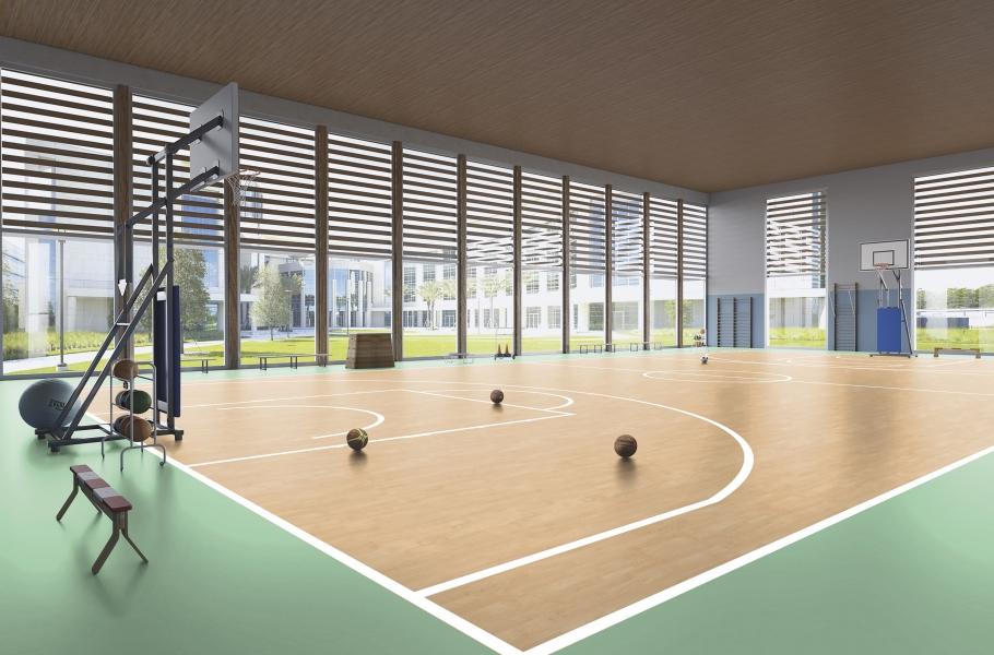 Taraflex Baketball Court © Gerflor