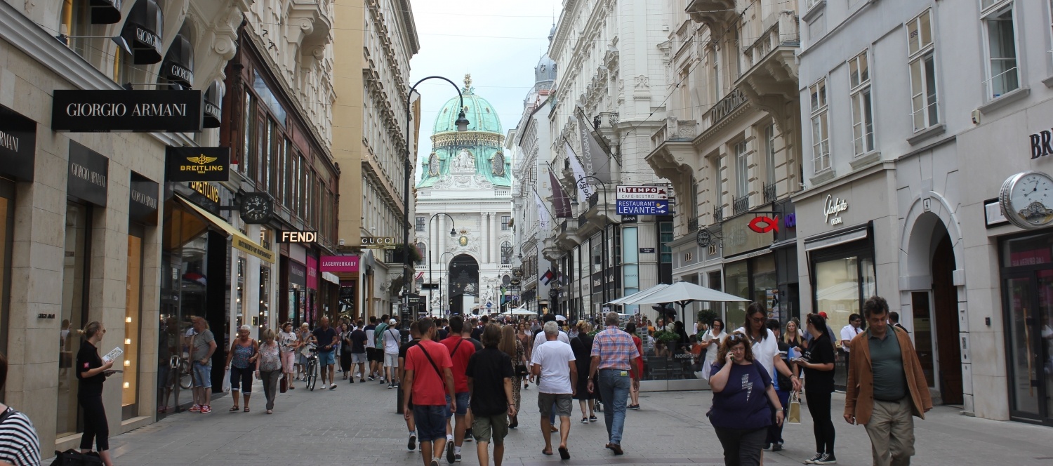 Kohlmarkt, Wien © Andrzej O, CC-BY-SA-4.0